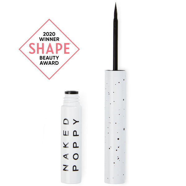 NakedPoppy - Clean Liquid Eyeliner – Black - NakedPoppy