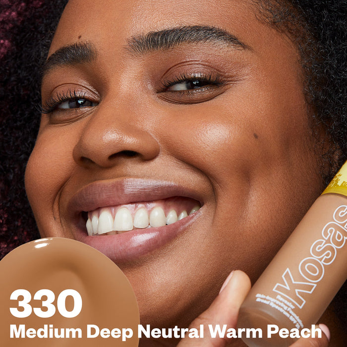 Revealer Skin-Improving Foundation SPF 25 – Medium Deep Warm Neutral 330