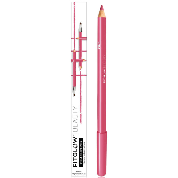 Fitglow Beauty - Vegan Lip Liner - Pink - NakedPoppy